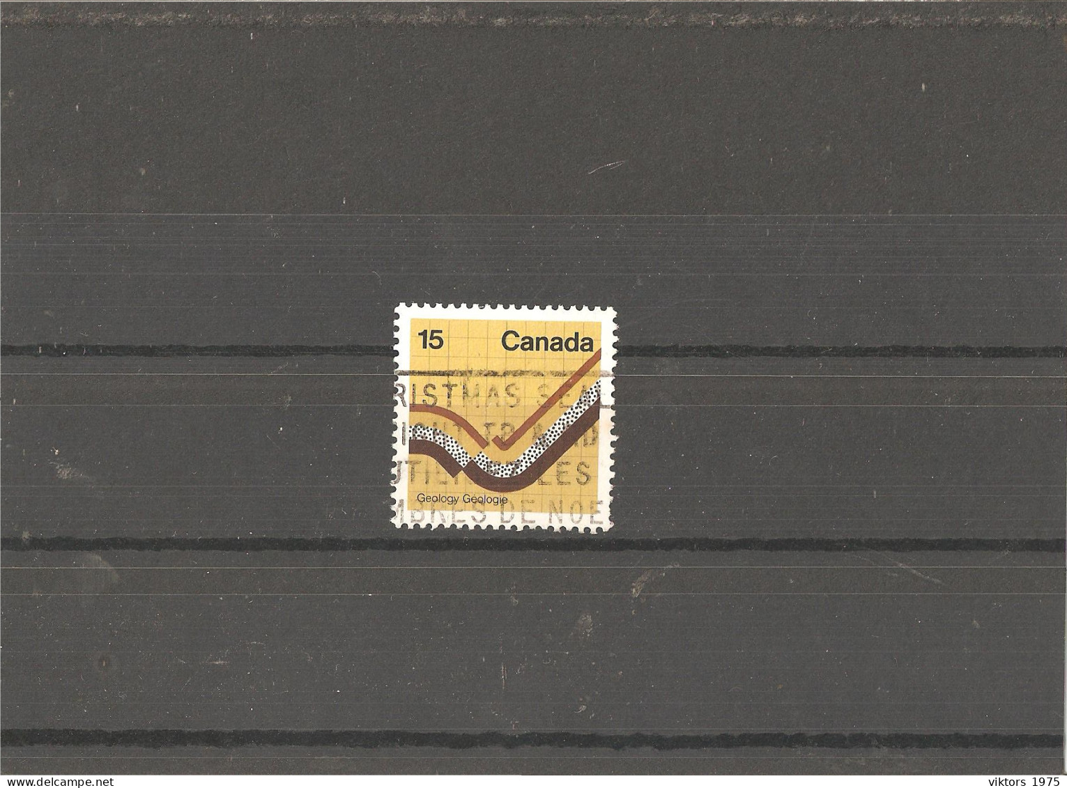 Used Stamp Nr.637 In Darnell Catalog - Oblitérés