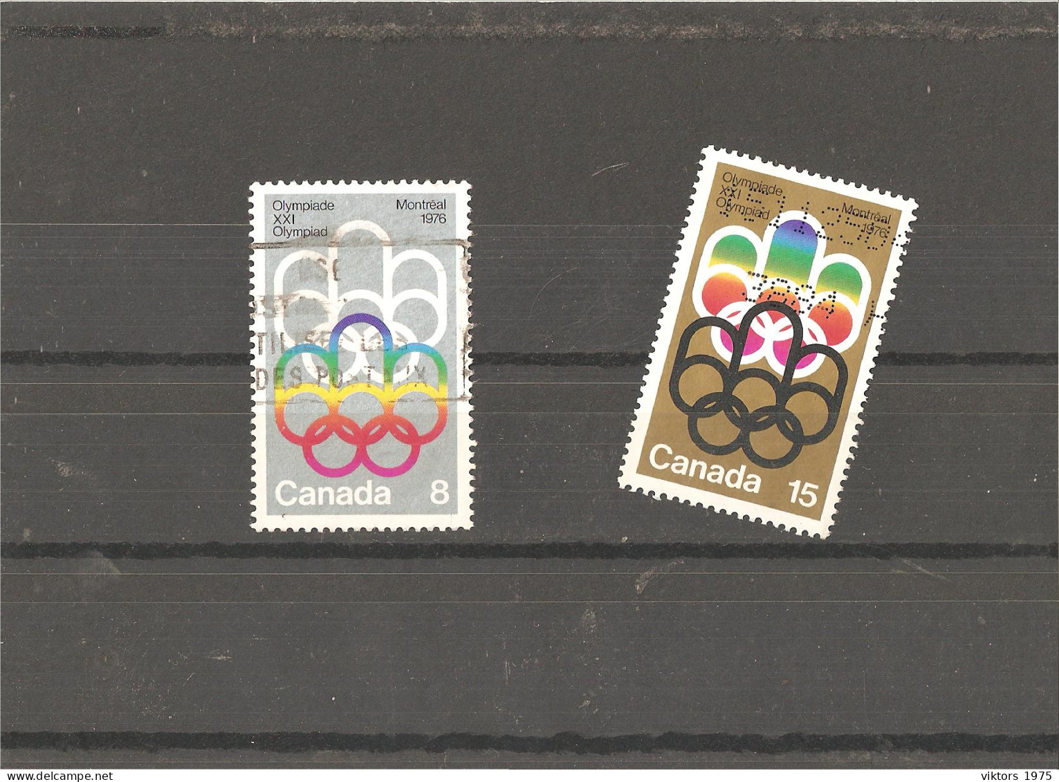 Used Stamps Nr.656-657 In Darnell Catalog - Oblitérés