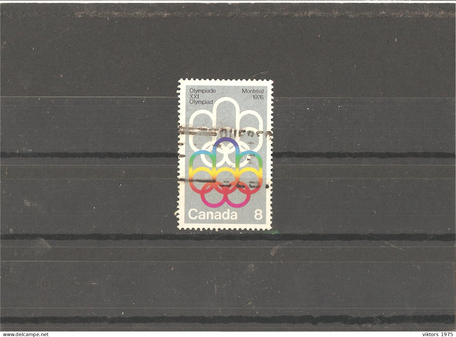 Used Stamp Nr.656 In Darnell Catalog - Gebruikt