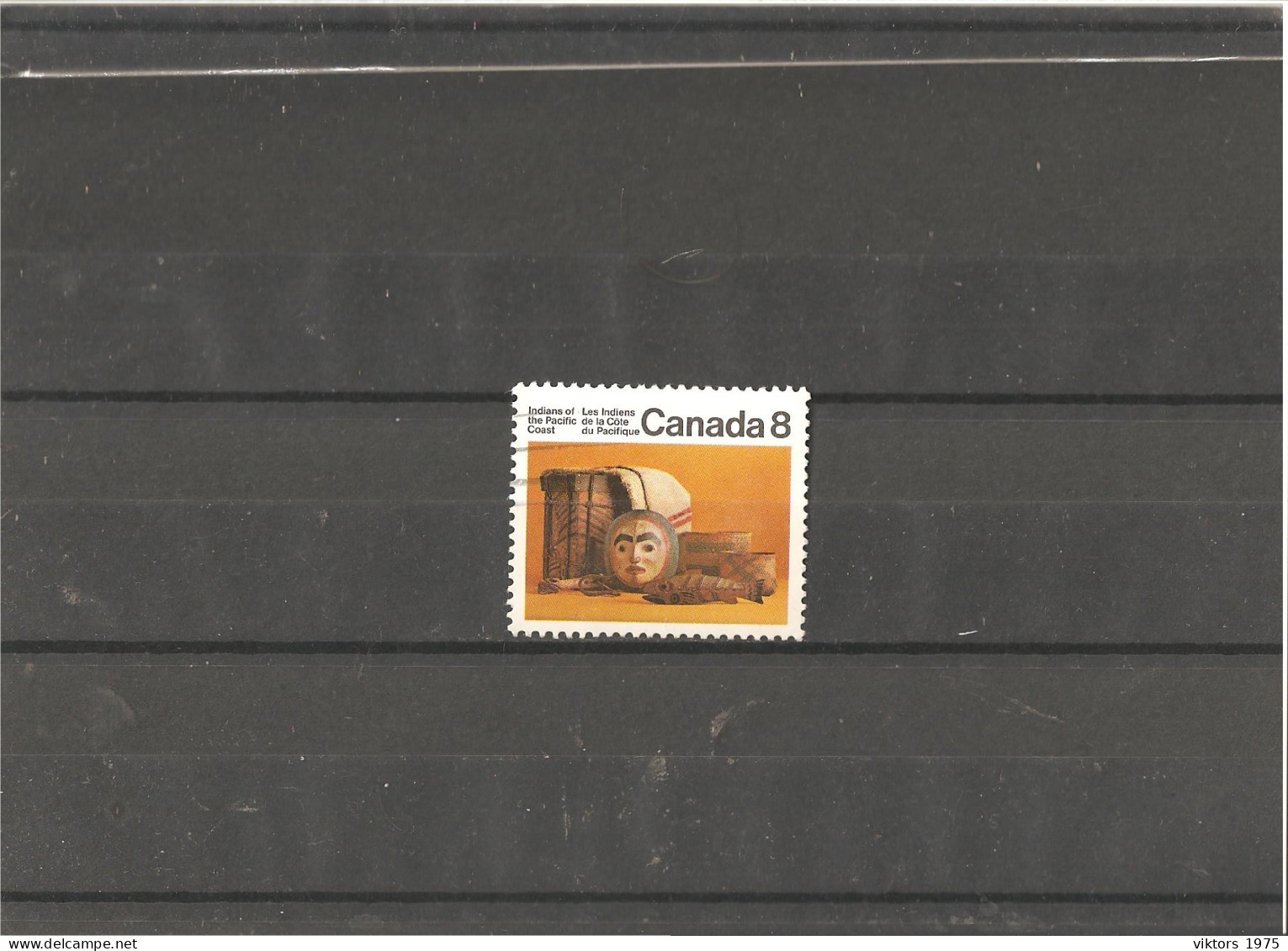 Used Stamp Nr.672 In Darnell Catalog - Usados