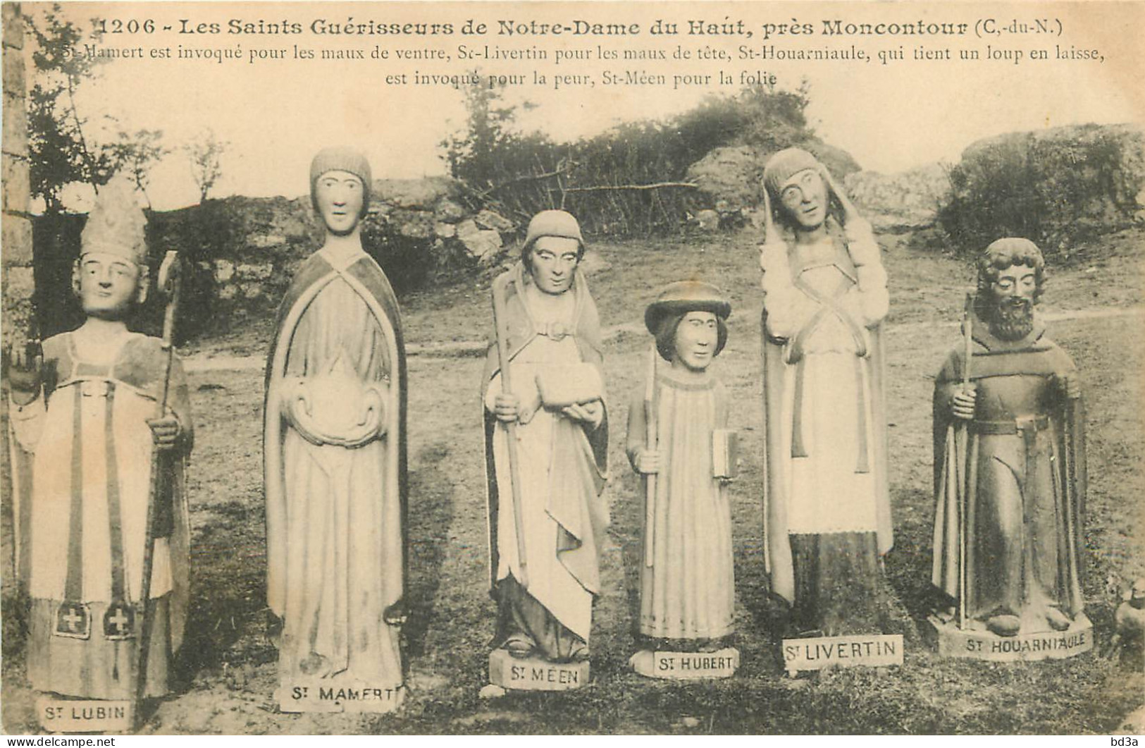 22 - LES SAINTS GUERISSEURS DE NOTRE DAME DU HAUT PRES MONCONTOUR - Moncontour