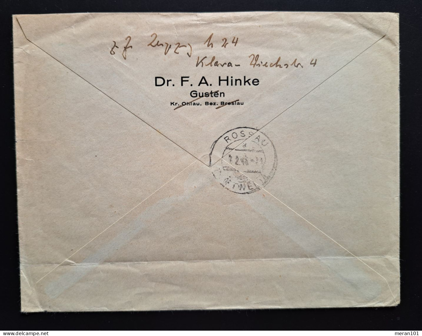 West-Sachsen 1946, Reko-Brief Leipzig Nach ROSSAU - Lettres & Documents