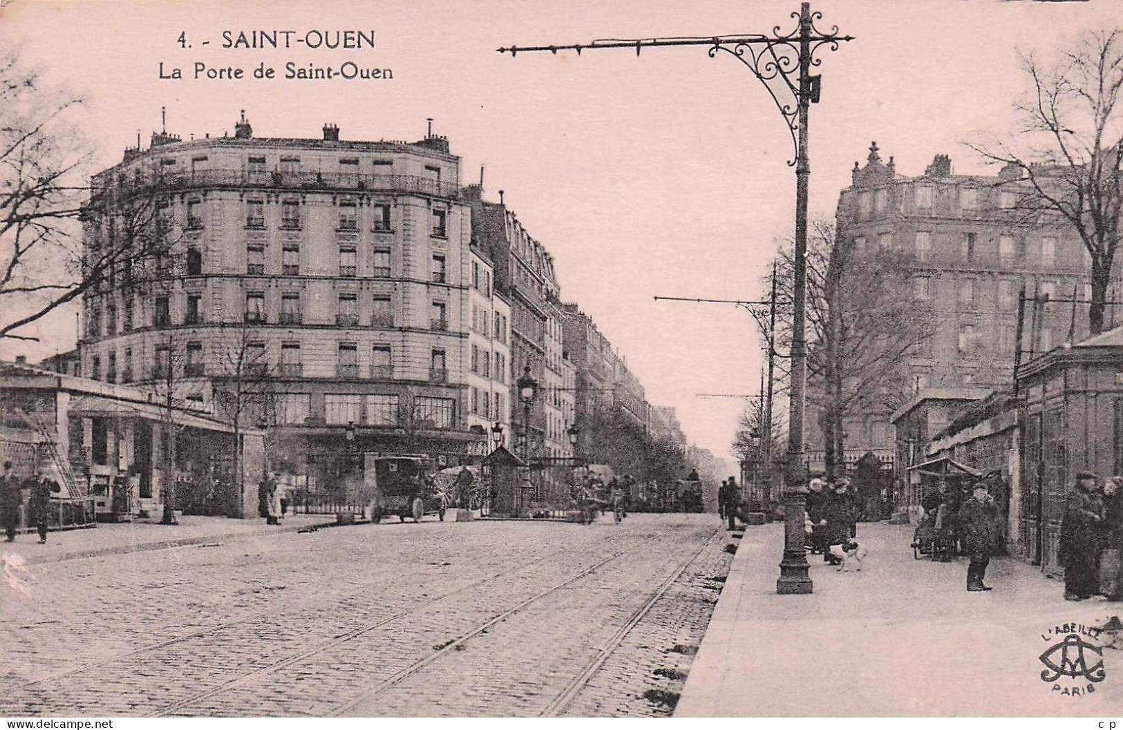 Saint Ouen - La Porte De Saint Ouen  -   CPA °J - Saint Ouen