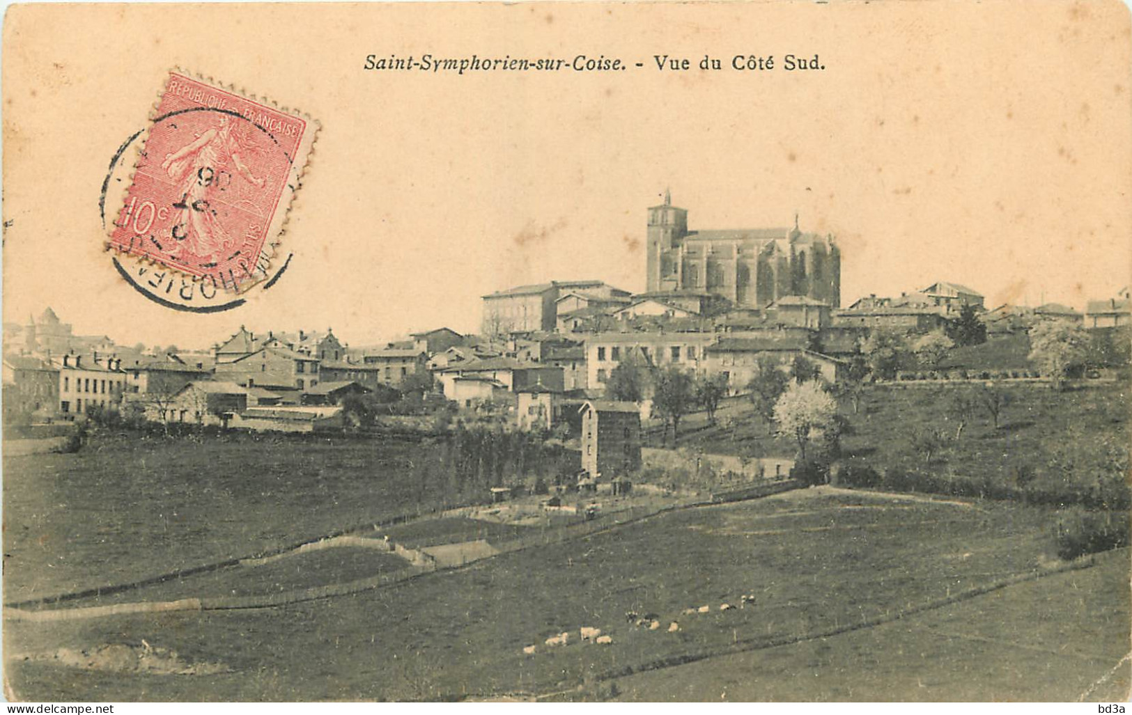 69 - SAINT SYMPHORIEN SUR COISE -  VUE DU COTE SUD - Saint-Symphorien-sur-Coise