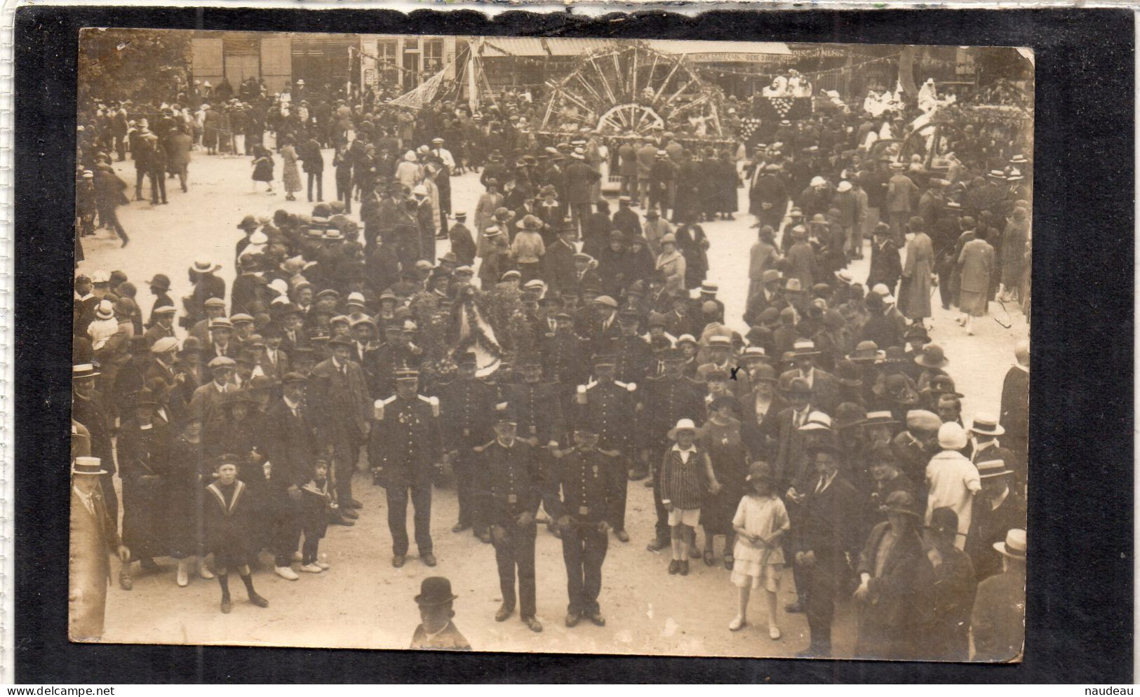 AVRANCHES (50) Fête Des Fleurs 28 Juin 1928 Carte Photo Librairie Leprovost - Avranches