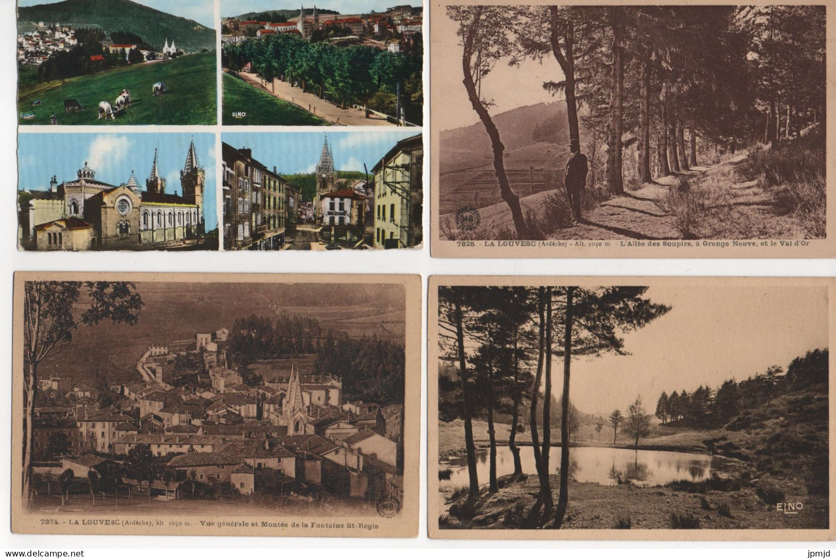 07 - LA LOUVESC - Lot De 20 Cartes Postales Format 9 X 14 Cm En Tbe - Toutes Scannées - Lot N° 3 - (R011) - La Louvesc