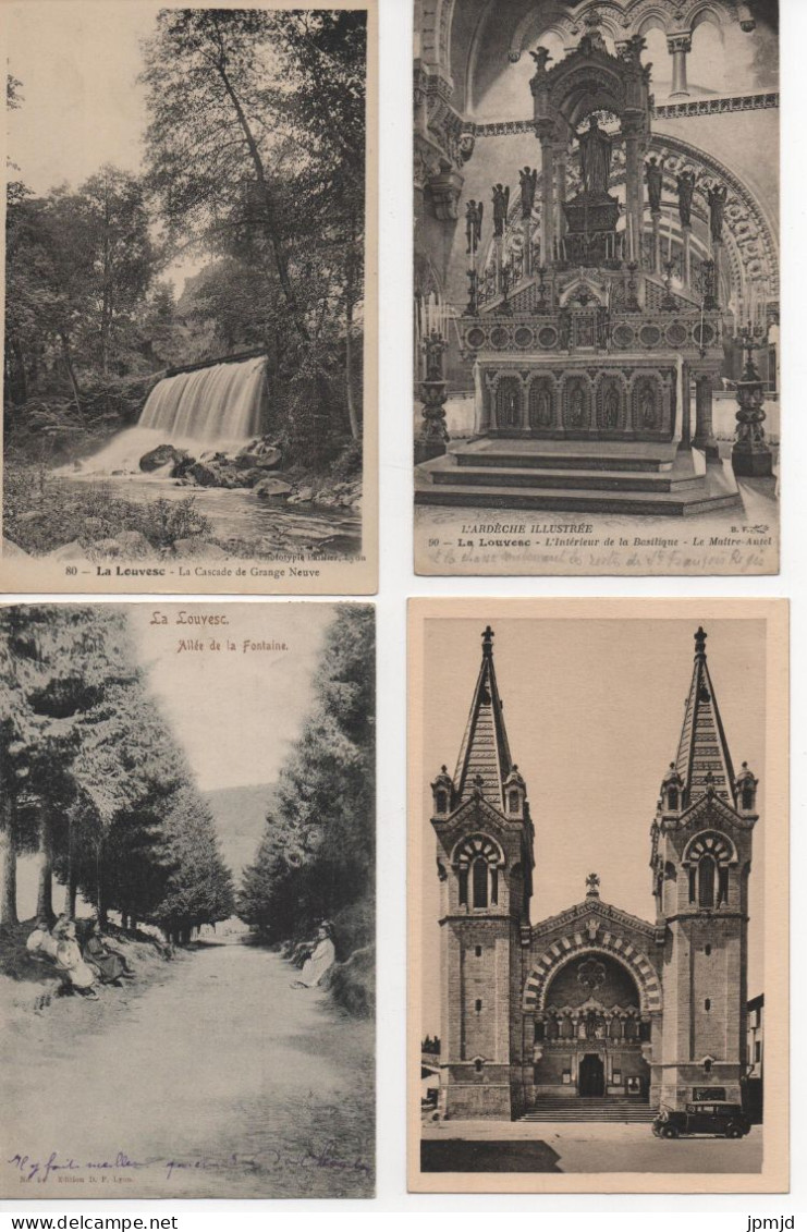 07 - LA LOUVESC - Lot De 20 Cartes Postales Format 9 X 14 Cm En Tbe - Toutes Scannées - Lot N° 3 - (R011) - La Louvesc