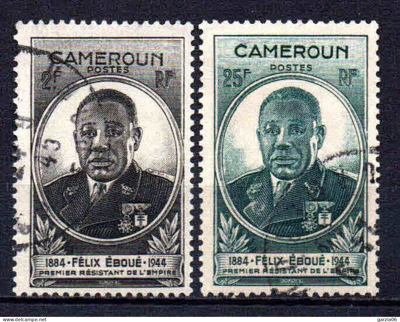 Cameroun - 1945 - Félix Eboué  - N° 274/275  - Oblit - Used - Usati