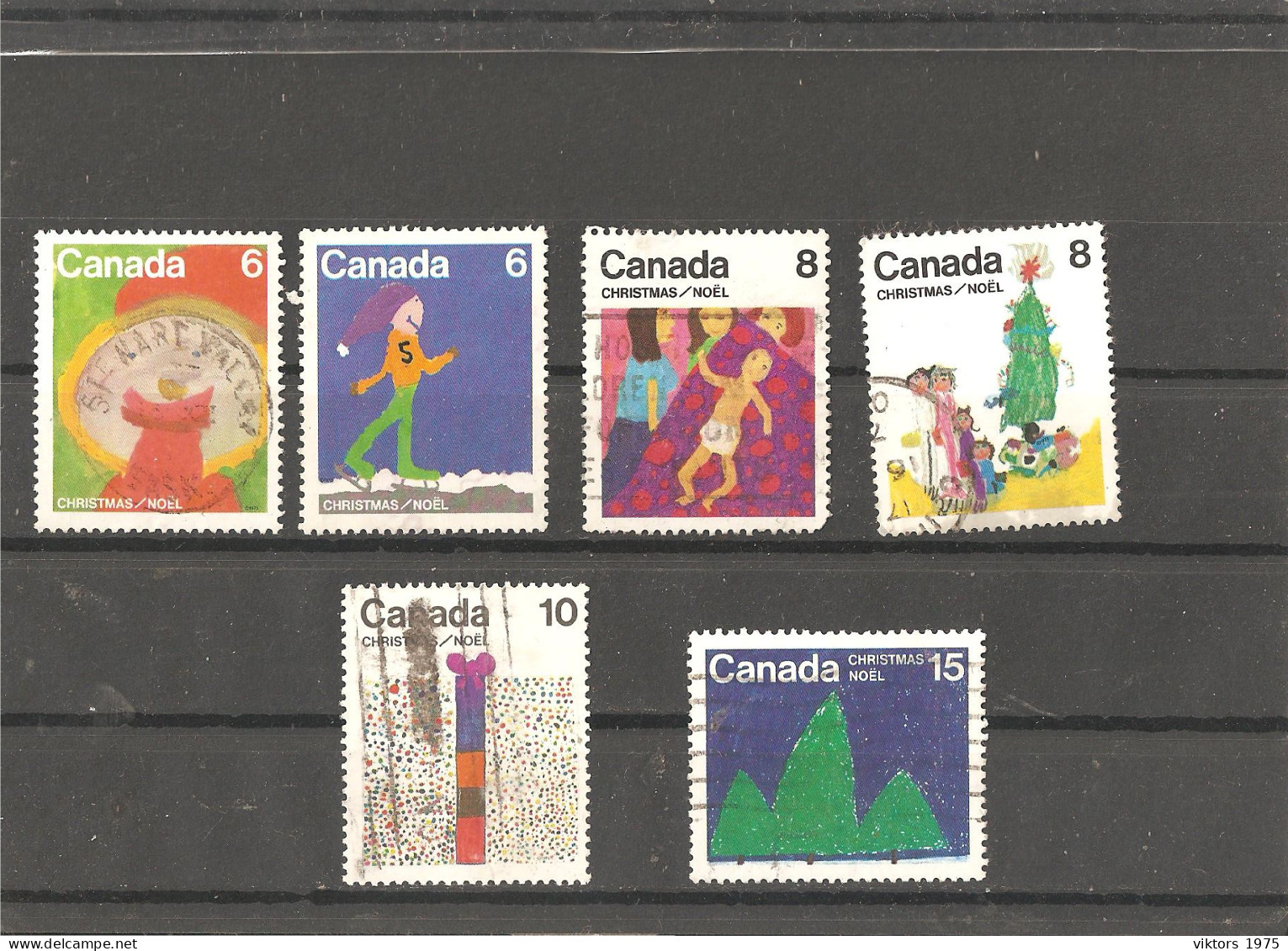 Used Stamps Nr.735-740 In Darnell Catalog - Oblitérés