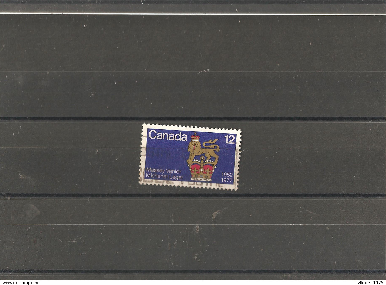 Used Stamp Nr.774 In Darnell Catalog - Usados