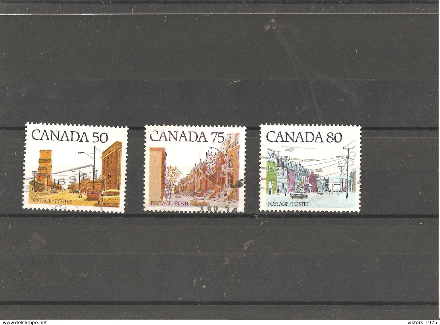 Used Stamps Nr.809-811 In Darnell Catalog - Gebruikt