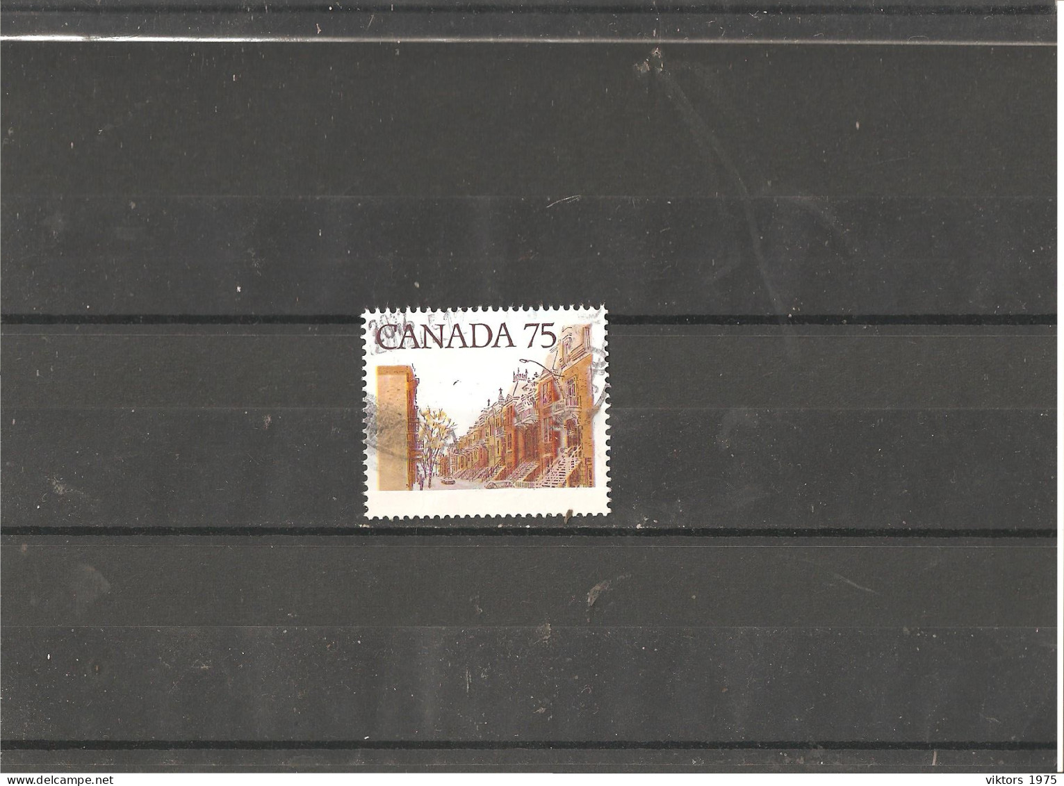 Used Stamp Nr.810 In Darnell Catalog - Oblitérés