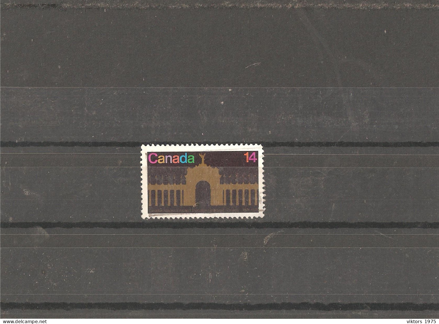 Used Stamp Nr.830 In Darnell Catalog - Usati