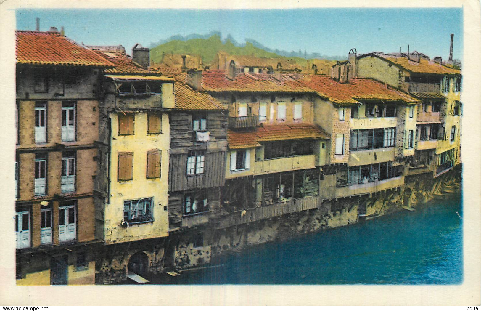 81 - CASTRES - VIEILLES MAISONS SUR L'AGOUT - Castres