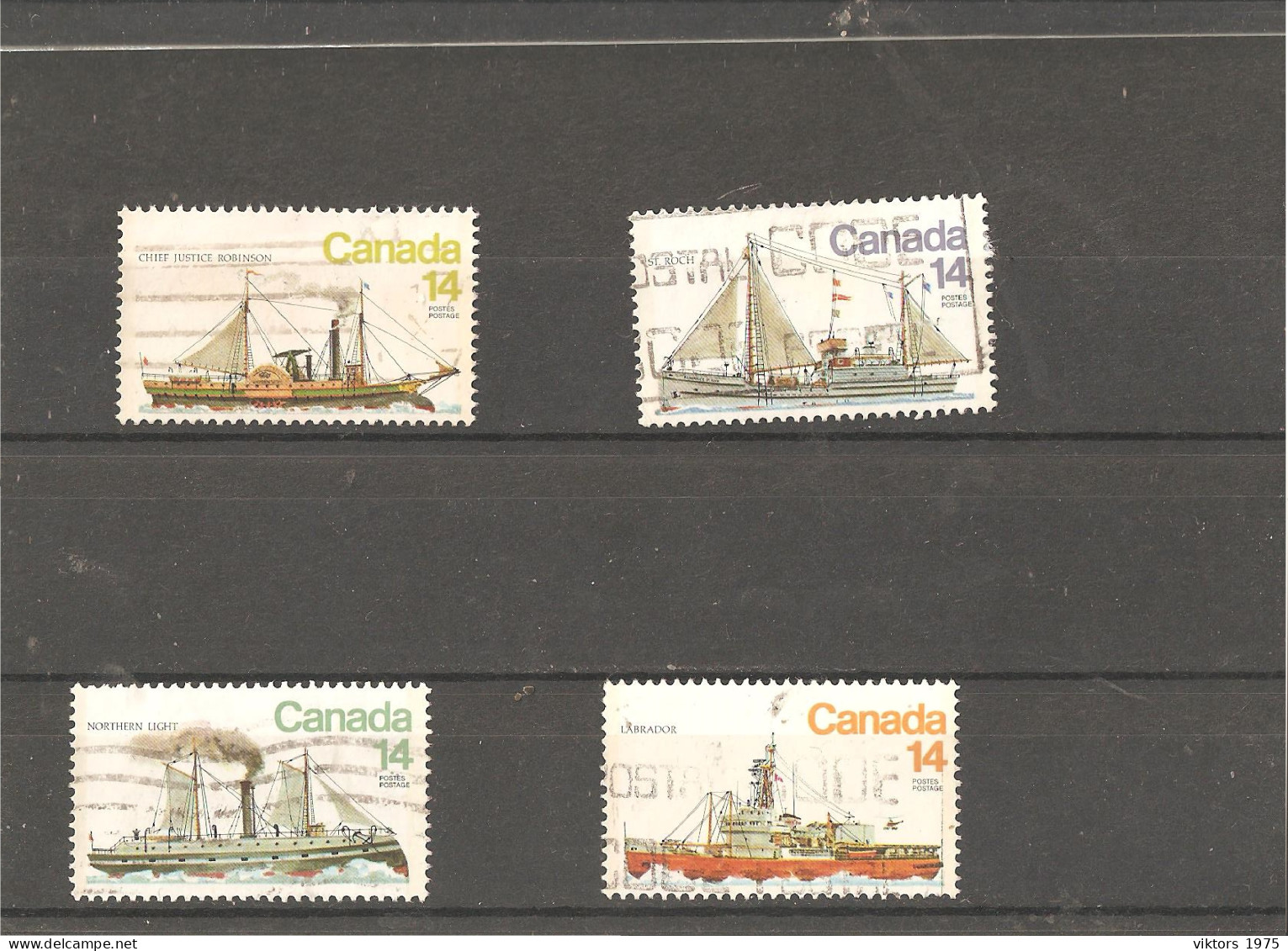 Used Stamps Nr.839-842 In Darnell Catalog - Gebraucht