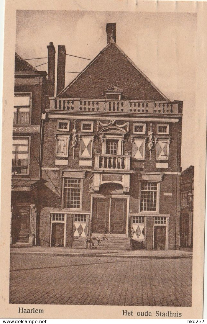 Haarlem Het Oude Stadhuis / Hoofdwacht Alle Luiken Gesloten # 1924    5050 - Haarlem