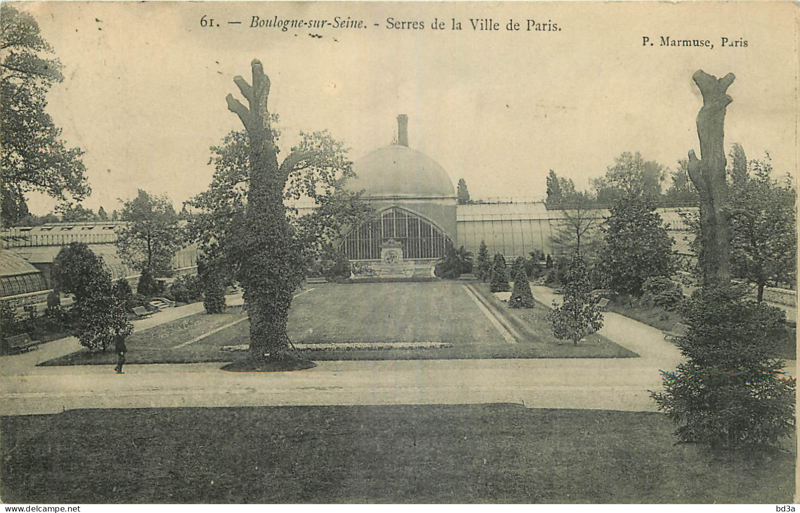 92 - BOULOGNE SUR SEINE -  SERRES DE LA VILLE DE PARIS - Boulogne Billancourt