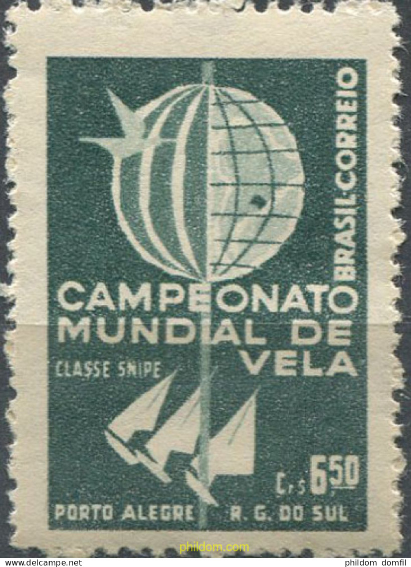 675180 HINGED BRASIL 1959 CAMPEONATO MUNDIAL DE VELA - Neufs