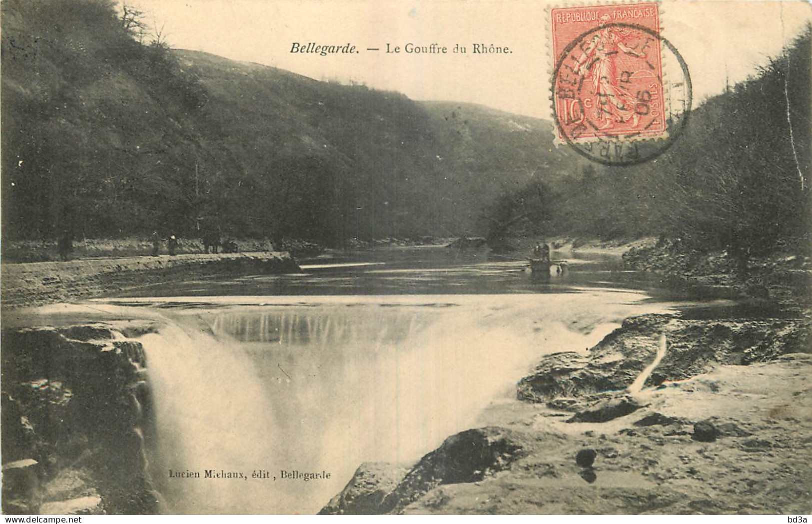 01 - BELLEGARDE - LE GOUFFRE DU RHONE - Bellegarde-sur-Valserine