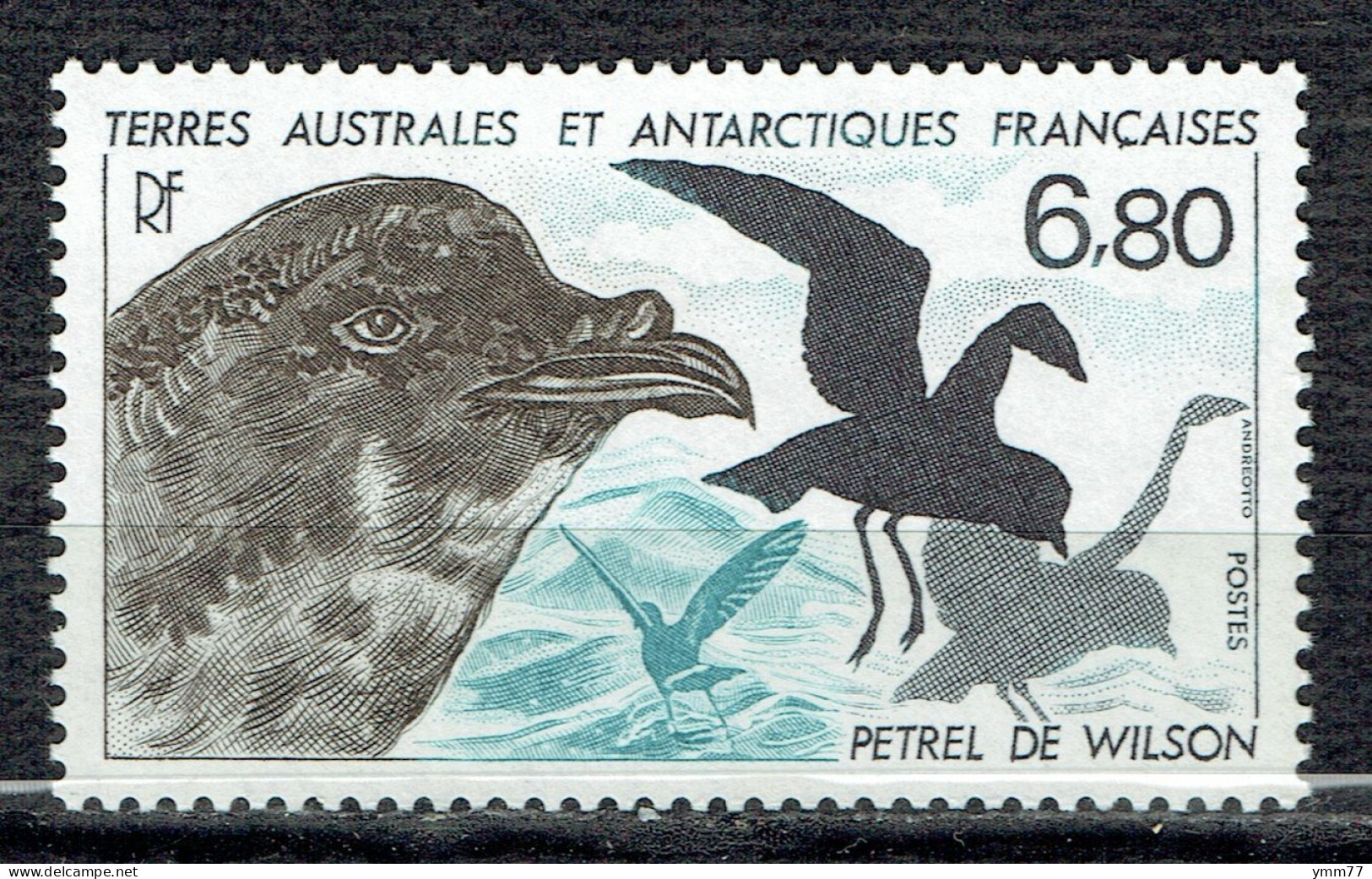 Faune Antarctique : Pétrel De Wilson - Unused Stamps