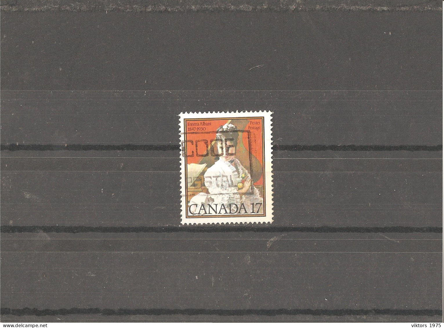 Used Stamp Nr.909 In Darnell Catalog - Oblitérés