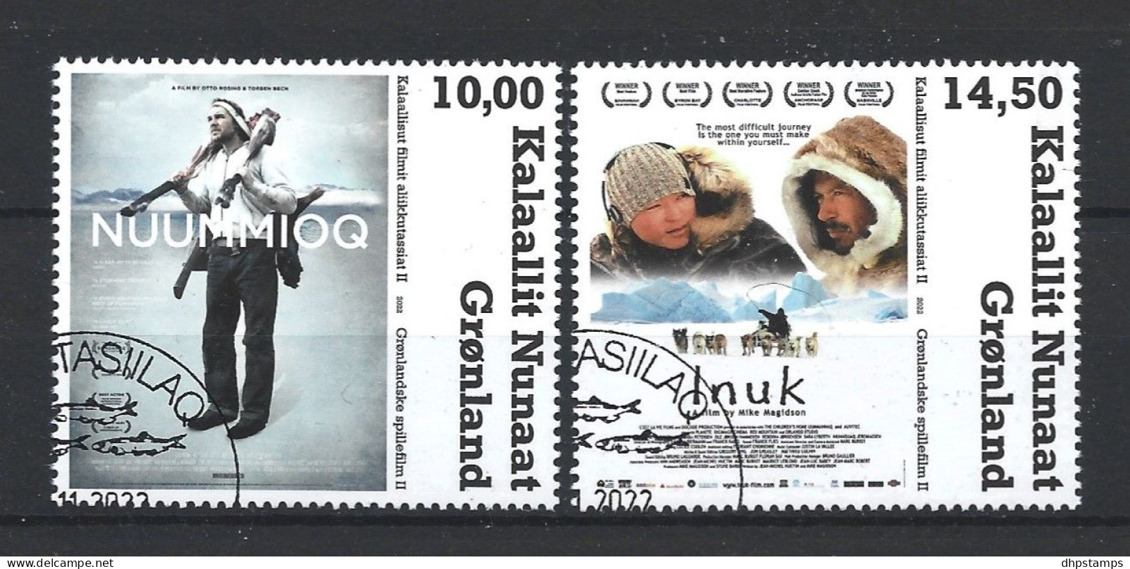 Greenland 2022 Classic Movie Posters Y.T. 896/897 (0) - Used Stamps