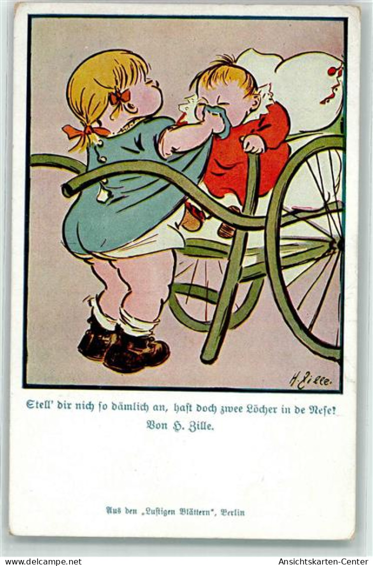 13197207 - Aus Den Lustigen Blaettern Verlag Emil Mueller Serie 27 Nr. 1 AK - Zille, Heinrich