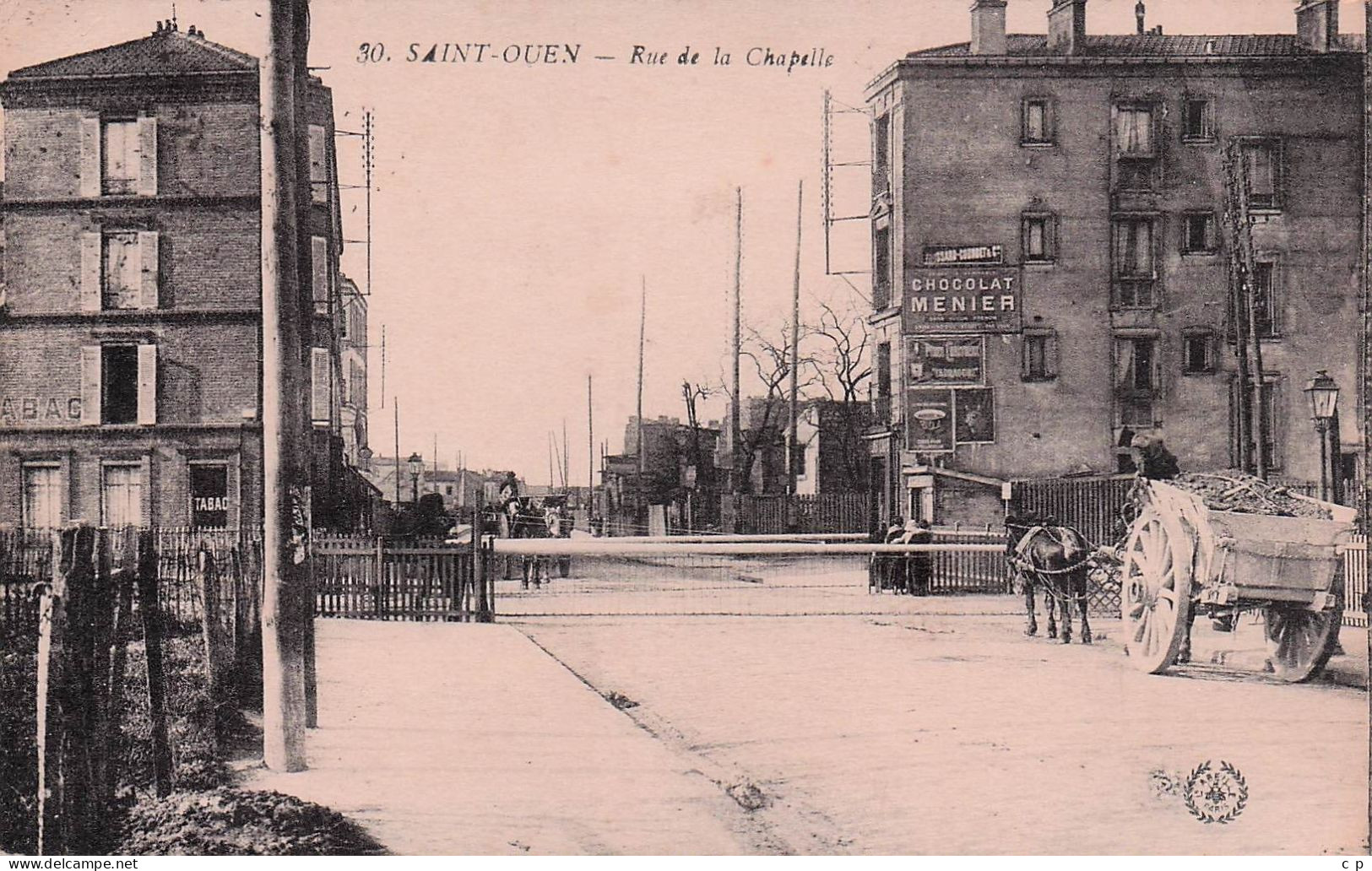 Saint Ouen -  Rue De La Chapelle  -   CPA °J - Saint Ouen