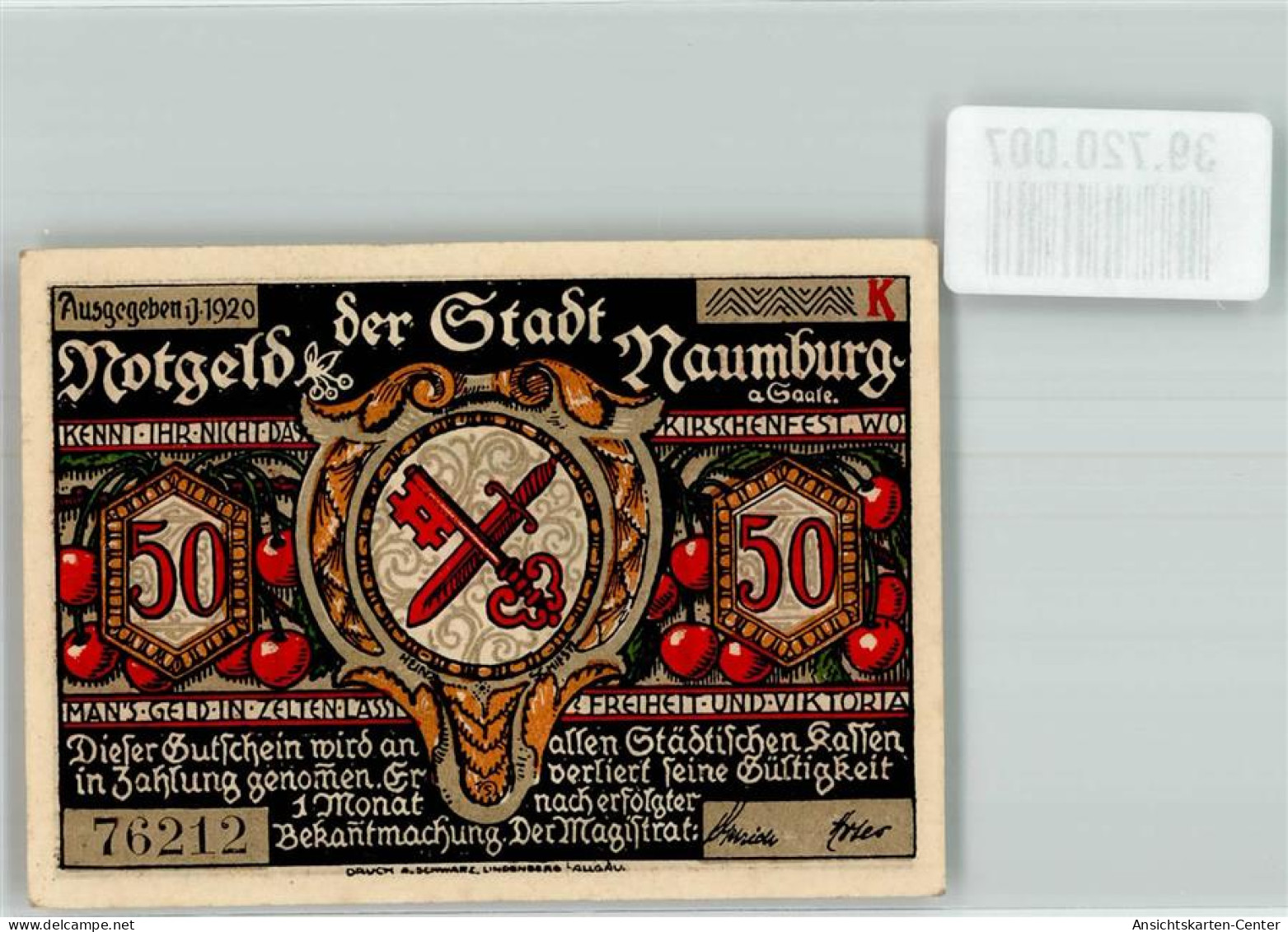 39720007 - Naumburg Saale - Naumburg (Saale)