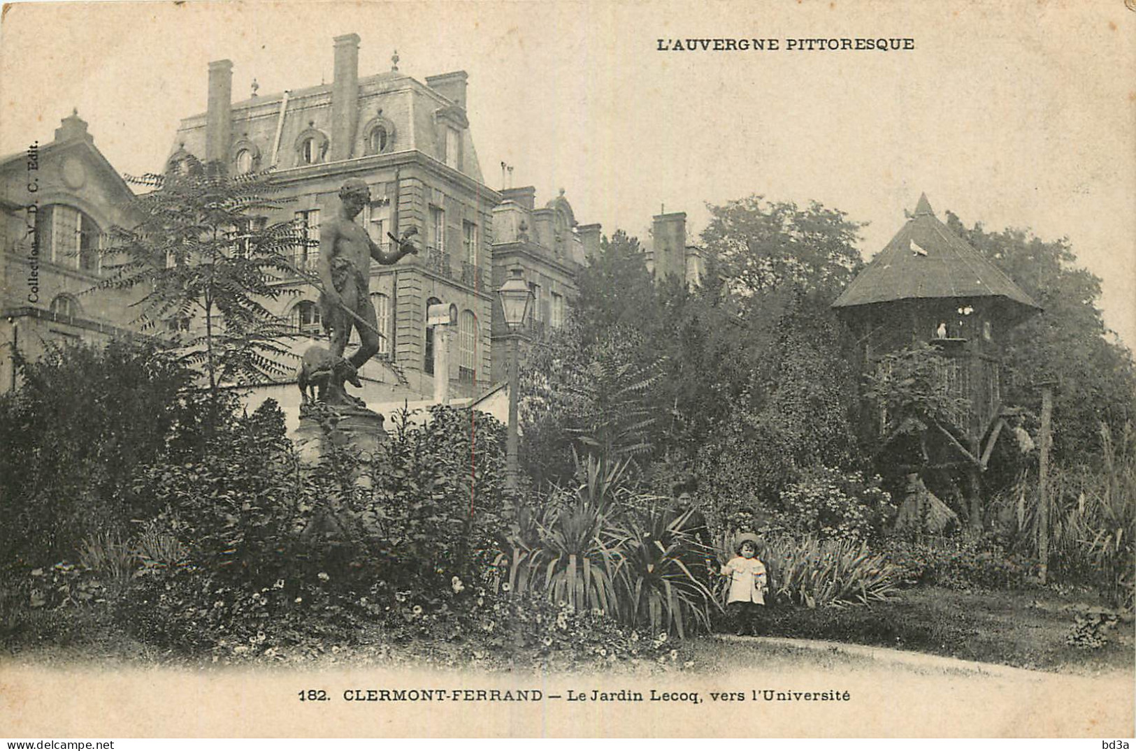 63 - CLERMONT FERRAND -  LE JARDIN LECOQ VERS L'UNIVERSITE - Clermont Ferrand