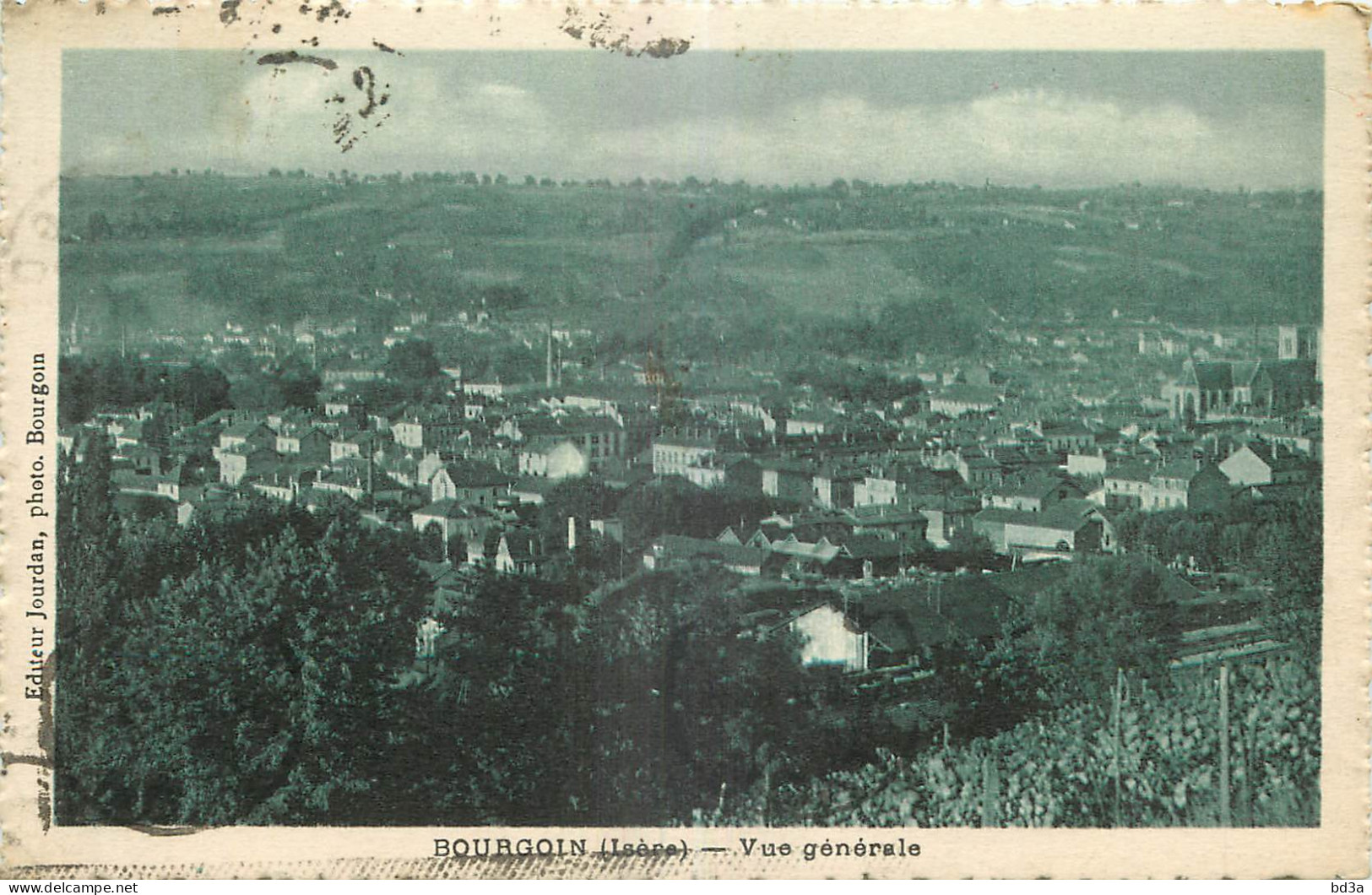 38 - BOURGOIN - VUE GENERALE - Bourgoin