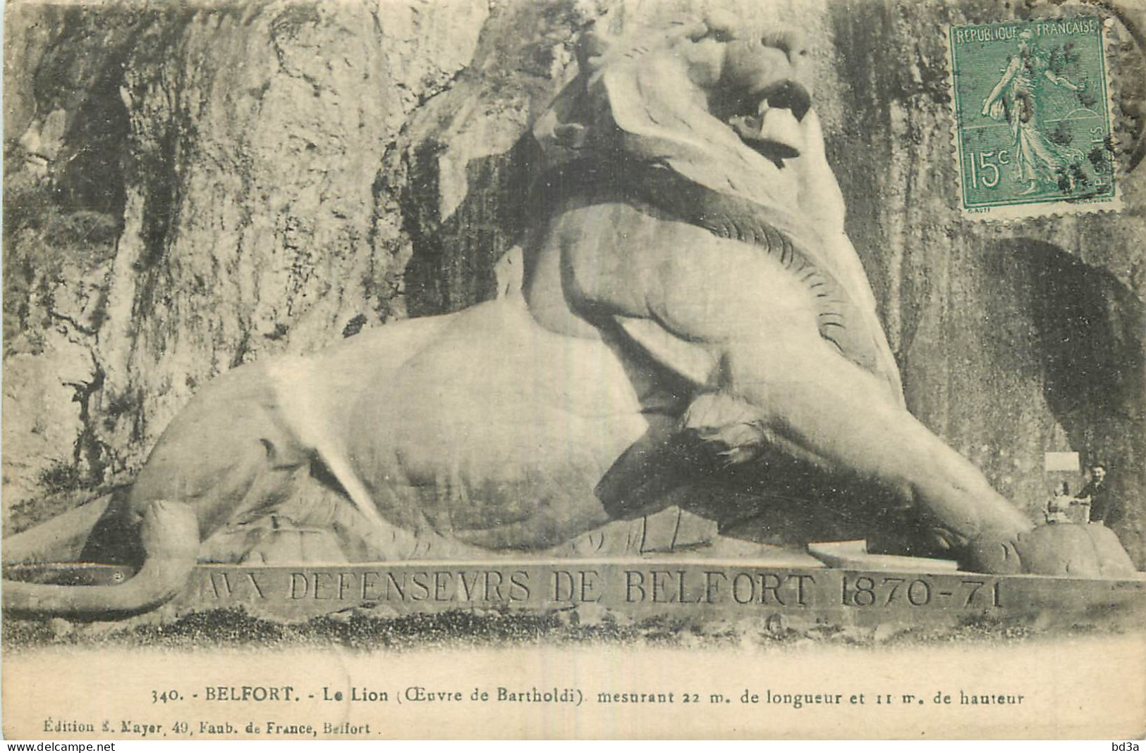 90 - BELFORT - LE LION - Belfort – Le Lion