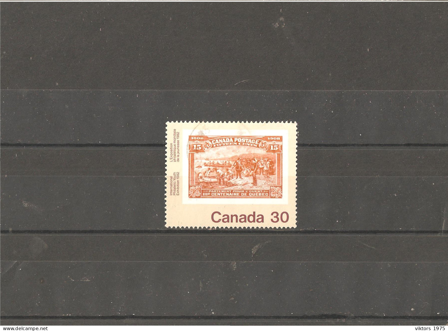 Used Stamp Nr.966 In Darnell Catalog  - Oblitérés