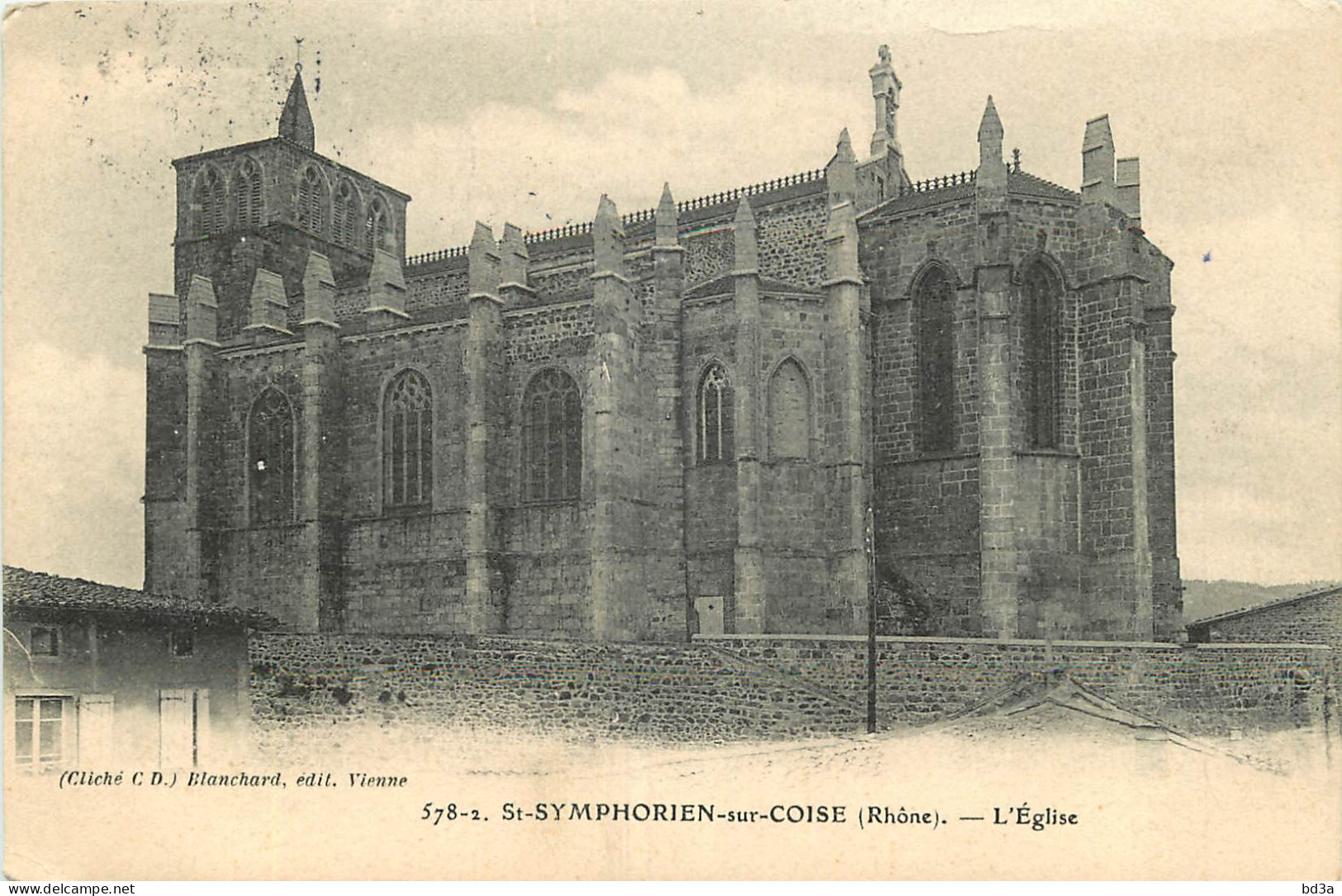 69 - SAINT SYMPHORIEN SUR COISE -  L'EGLISE - Saint-Symphorien-sur-Coise