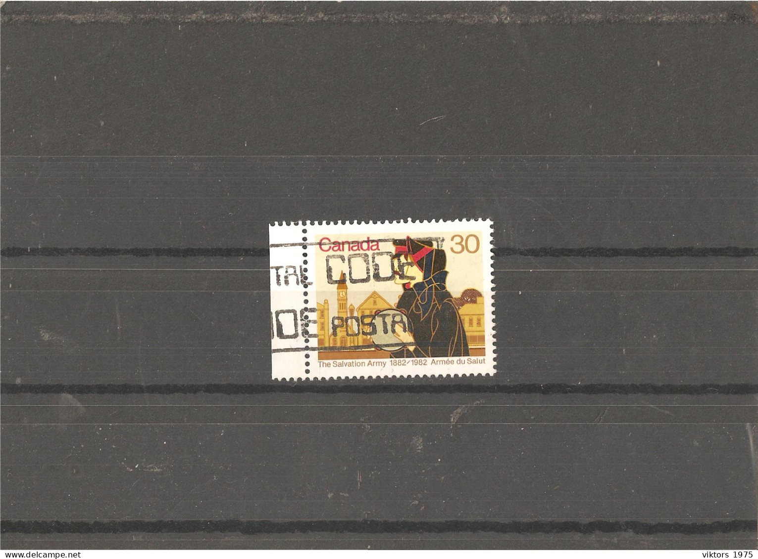 Used Stamp Nr.971 In Darnell Catalog  - Oblitérés