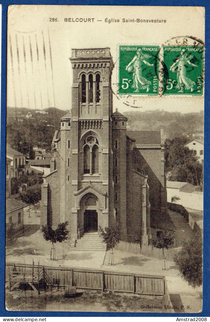 1912 - BELCOURT - EGLISE SAINT-BONAVENTURE - ALGER - ALGERIE - Algerien