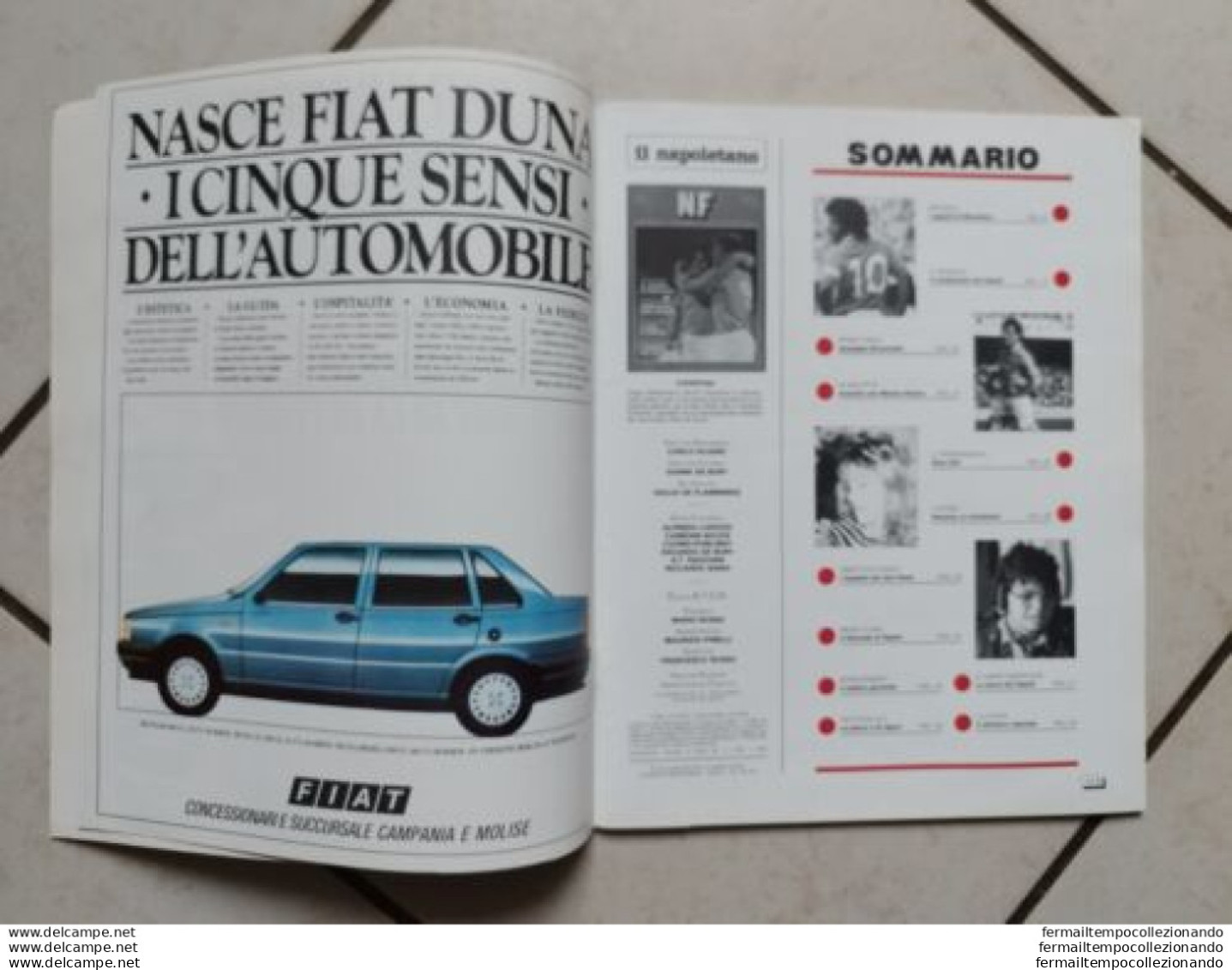 Bo Rivista Nf Napoli  Flash Maradona  Le Foto Piu' A Cura Dell'atcn 1987 Calcio - Libri