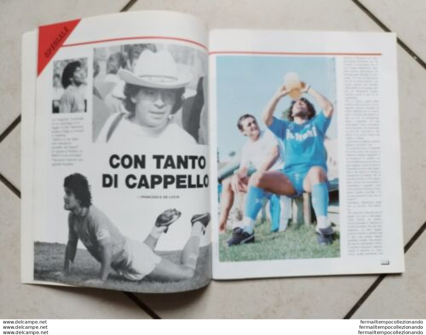 Bo Rivista Nf Napoli  Flash Maradona  Le Foto Piu' A Cura Dell'atcn 1987 Calcio - Libri