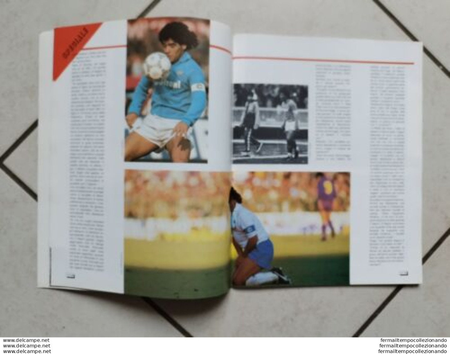 bo rivista nf napoli  flash maradona  le foto piu' a cura dell'atcn 1987 calcio