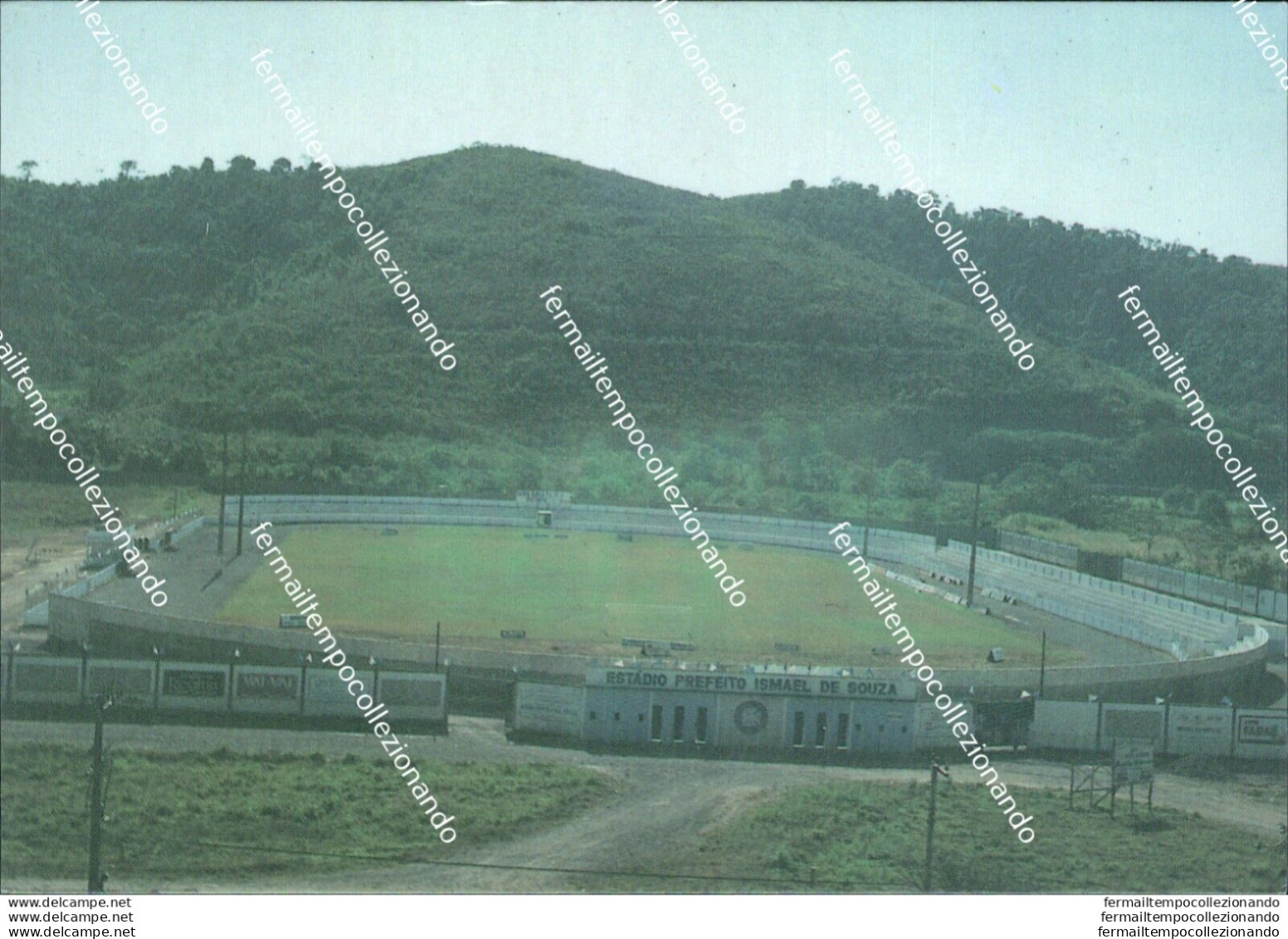 Bo634 Cartolina  Sedeste Turistico Barra Mansa Brasile Estadio Stadio Stadium - Football
