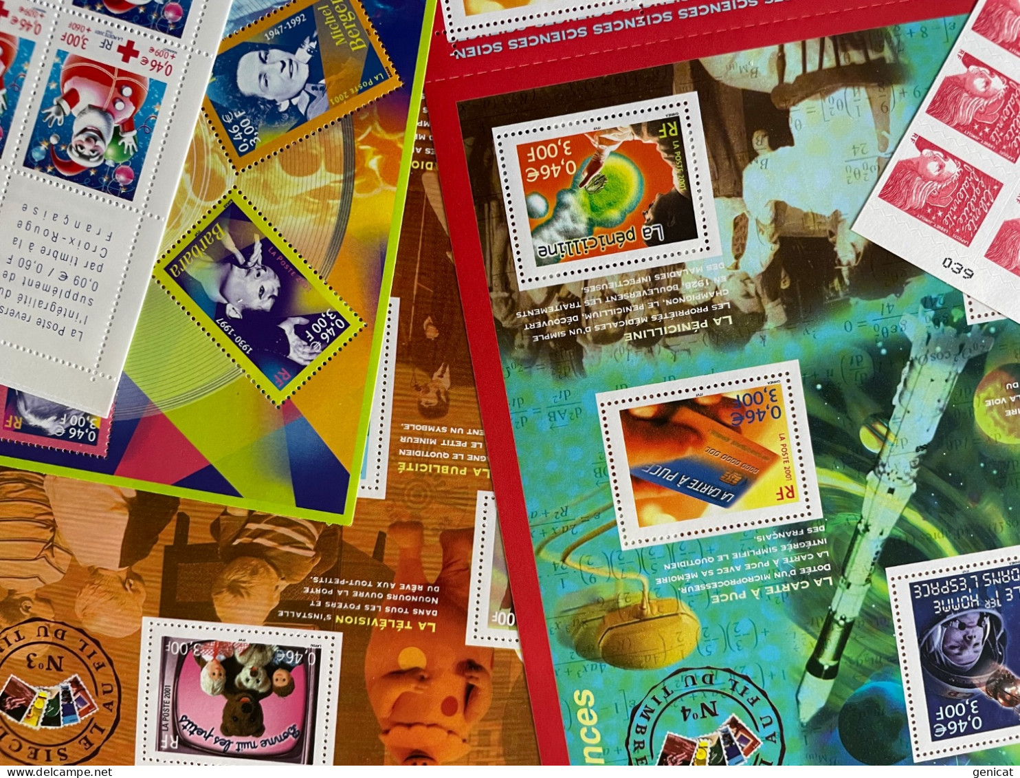 Lot Timbres Issus De L'Année 2001 Faciale 81€ tous TB Envoi Port Gratuit - Ungebraucht