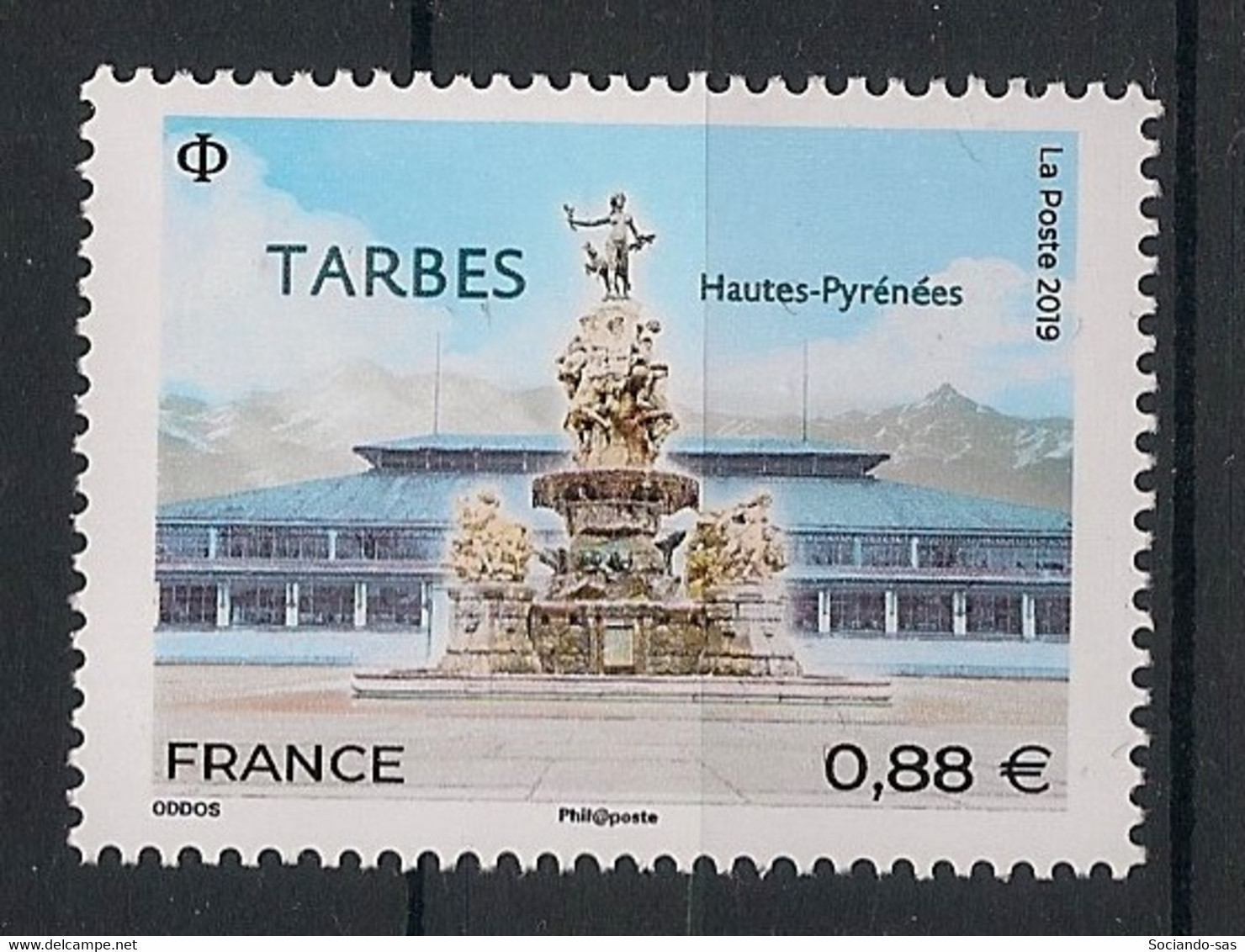 FRANCE - 2019 - N°YT. 5335 - Tarbes - Neuf Luxe ** / MNH / Postfrisch - Neufs