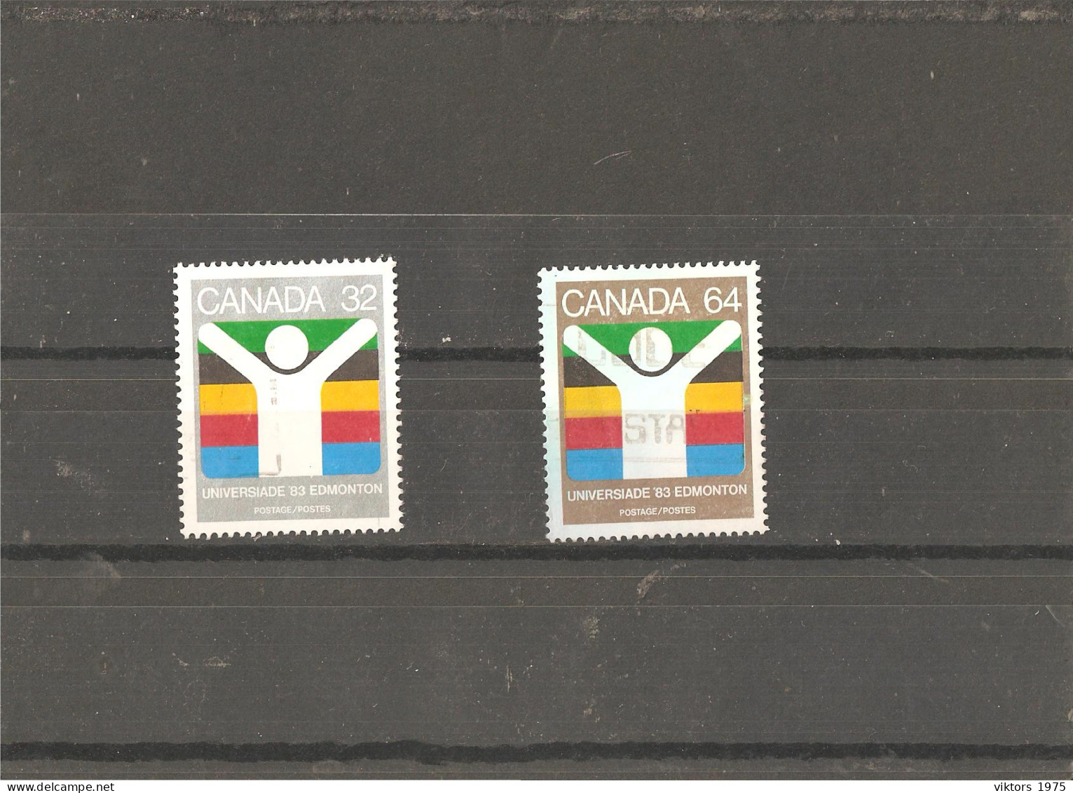 Used Stamps Nr.1016-1017 In Darnell Catalog  - Oblitérés