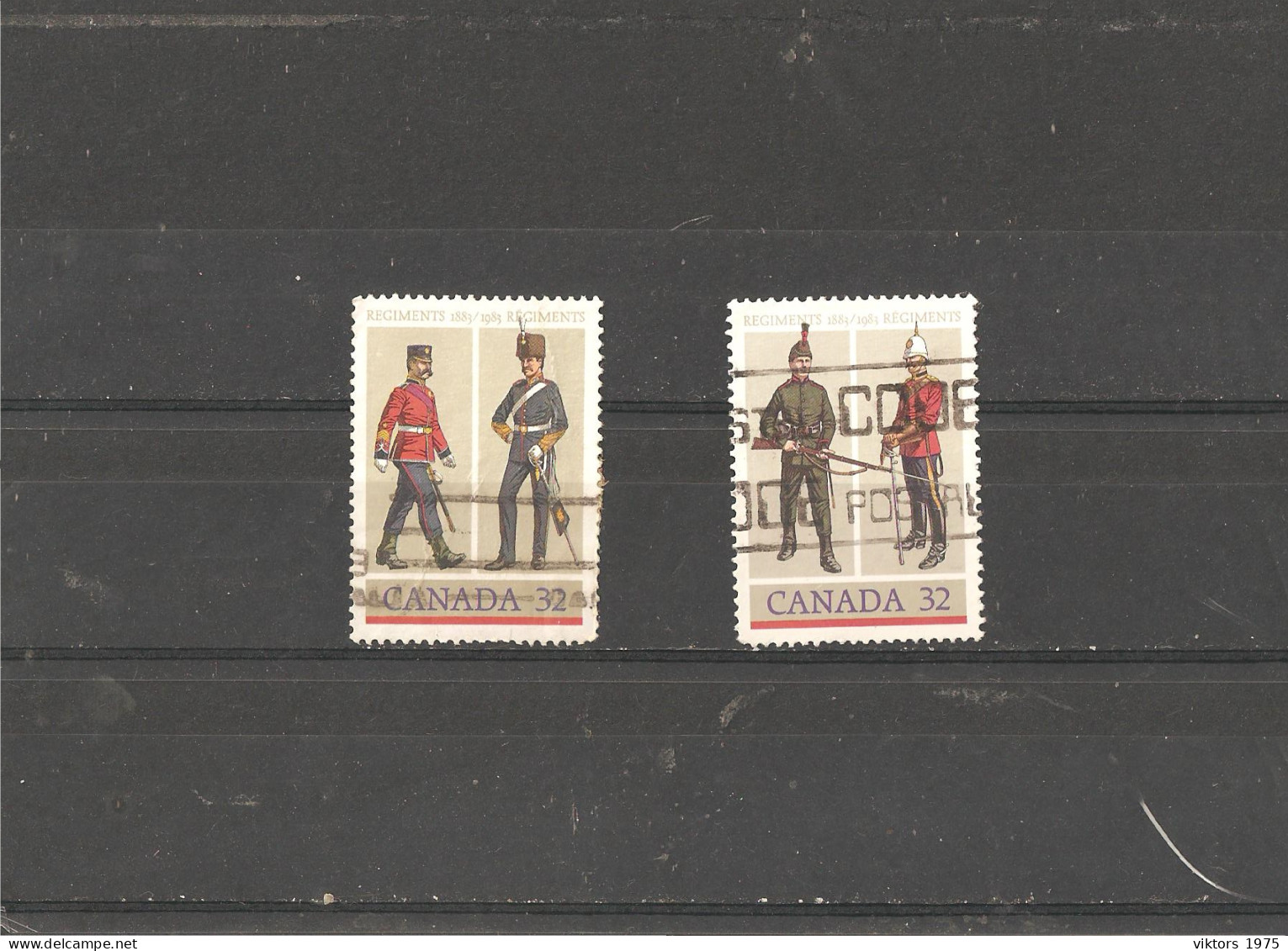 Used Stamps Nr.1042-1043 In Darnell Catalog  - Gebruikt