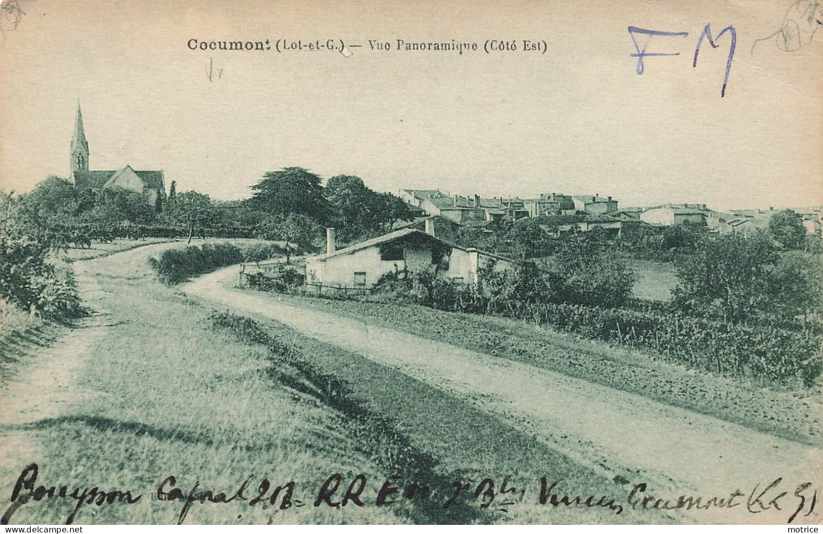 COCUMONT - Vue Panoramique (côté Est) . - Other & Unclassified