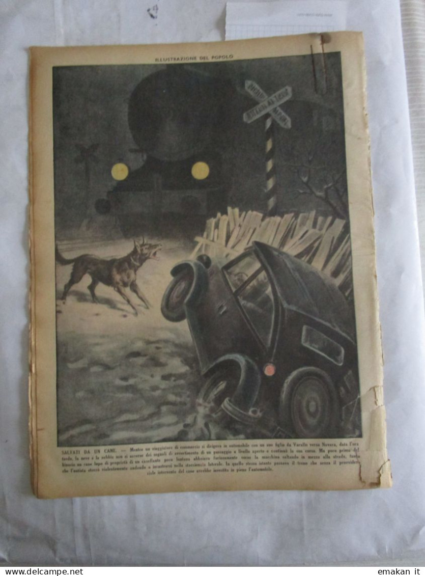 # ILLUSTRAZIONE DEL POPOLO N 9 /1938 / MILAN AMBROSIANA INTER LA CONSORTE DEL MARAGIA' - First Editions