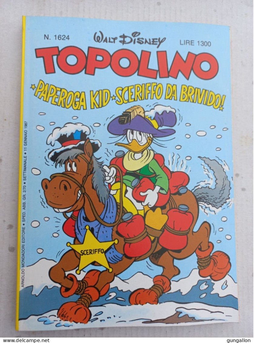 Topolino (Mondadori 1987) N. 1624 - Disney