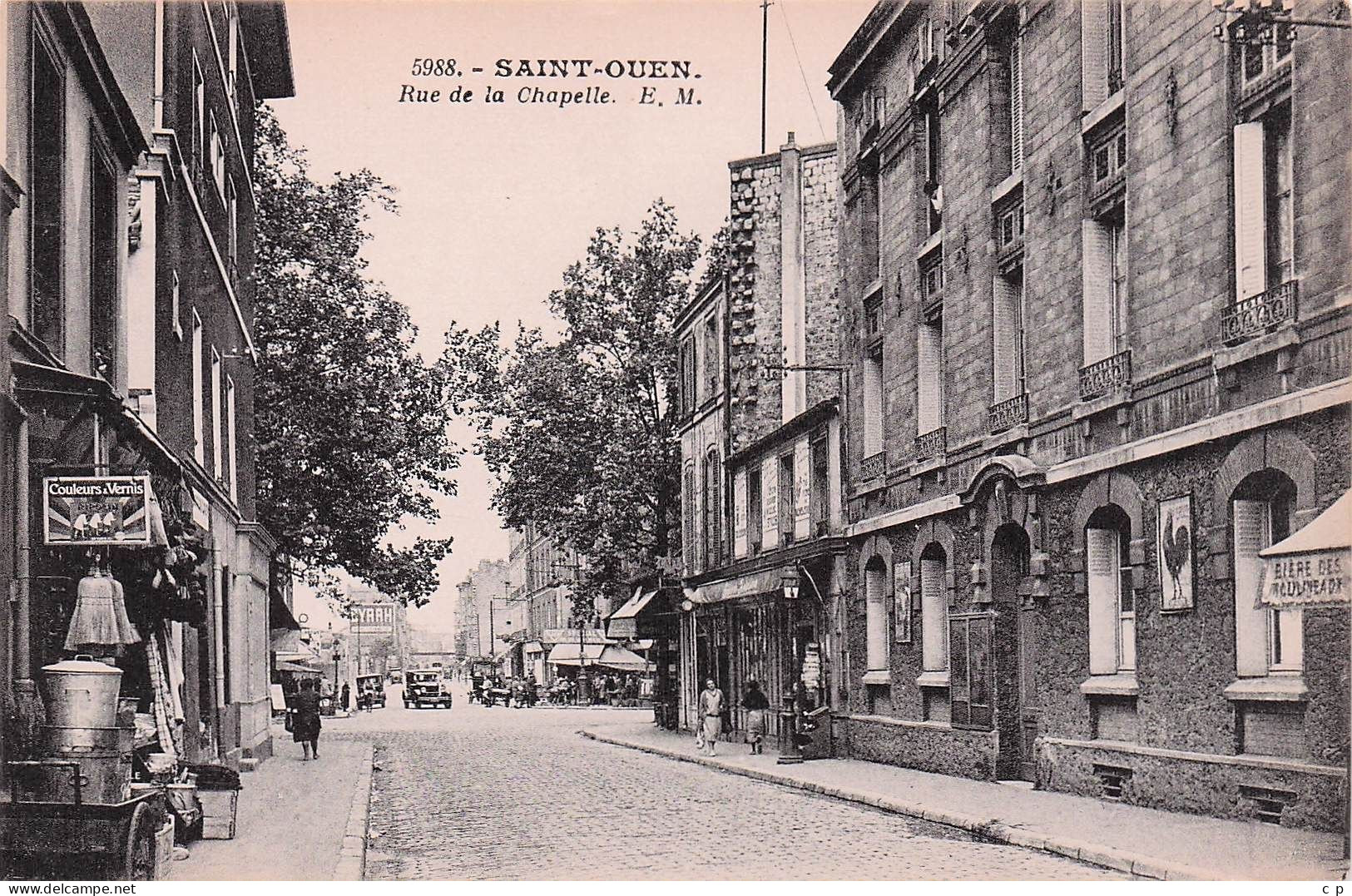 Saint Ouen - Rue De La Chapelle  -   CPA °J - Saint Ouen