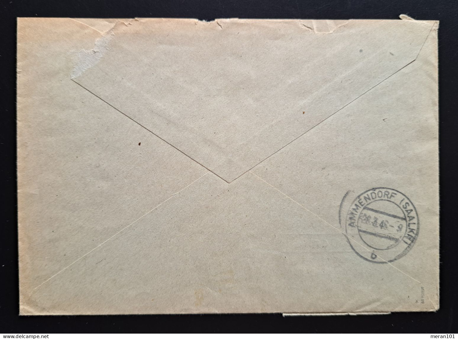 West-Sachsen 1946, Reko-Bedarfsbrief Leipzig Nach Ammersdorf Signiert X - 4er-Blocke - Briefe U. Dokumente