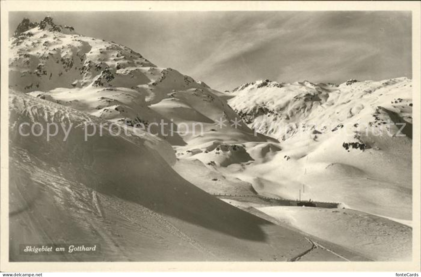 11669781 St Gotthard Skigebiet St Gotthard - Autres & Non Classés